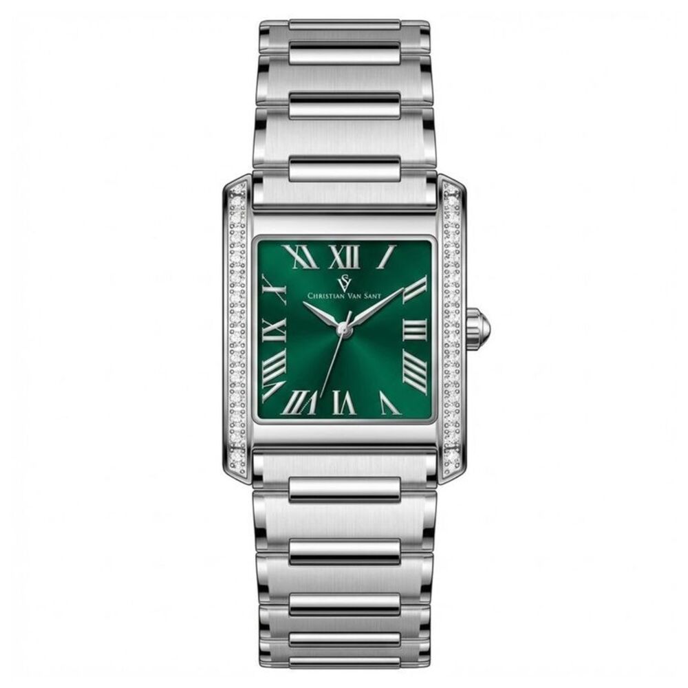Christian Van Sant Women's Atelier Green Dial Watch - CV1283 - Picture 1 of 1